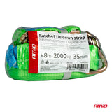 LITAR BAGAZHI ME KRIKET AM-03297 2000 kg 38 mm 8 m SET