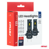 LLAMPA LED AMiO F25 SILVER-Series H7/ H18 AM-04704 FULL CANBUS 12/24V 62W 6200LM 6000K SET
