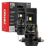 LLAMPA LED AMiO F26 PRO LUMITEC LIMITED-Series H7/ H18 AM-04872 DUO FULL CANBUS +130% 12/24V 68W 3500LM 6000K SET