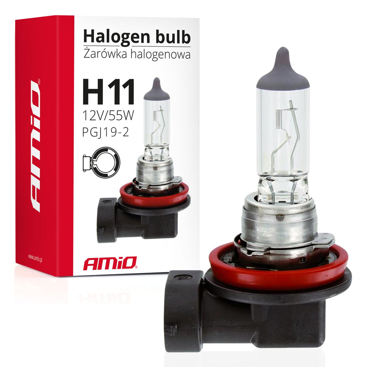 LLAMPA AMiO H11 12V 55W AM-01159 1 COPE