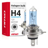 LLAMPA AMiO H4 12V 60/55W Super White AM-01269 1 COPE