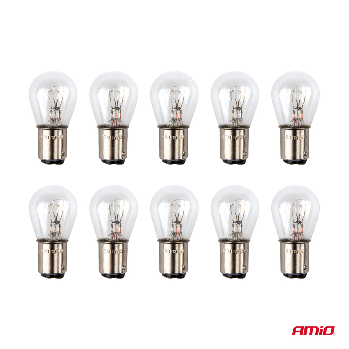 LLAMPA AMiO P21/4W 12V AM-03369 10 COPE