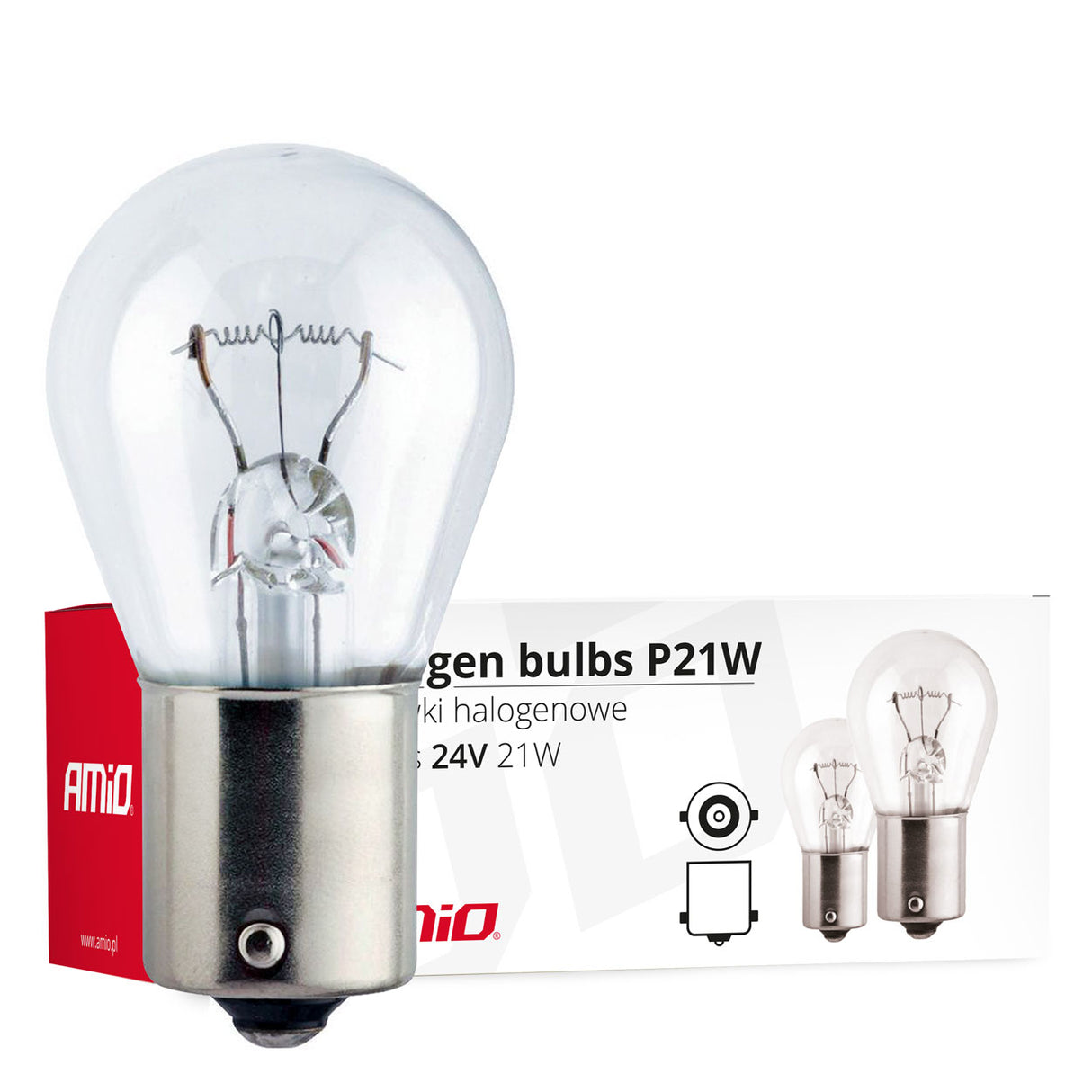LLAMPA AMiO P21W 24V AM-01006 10 COPE