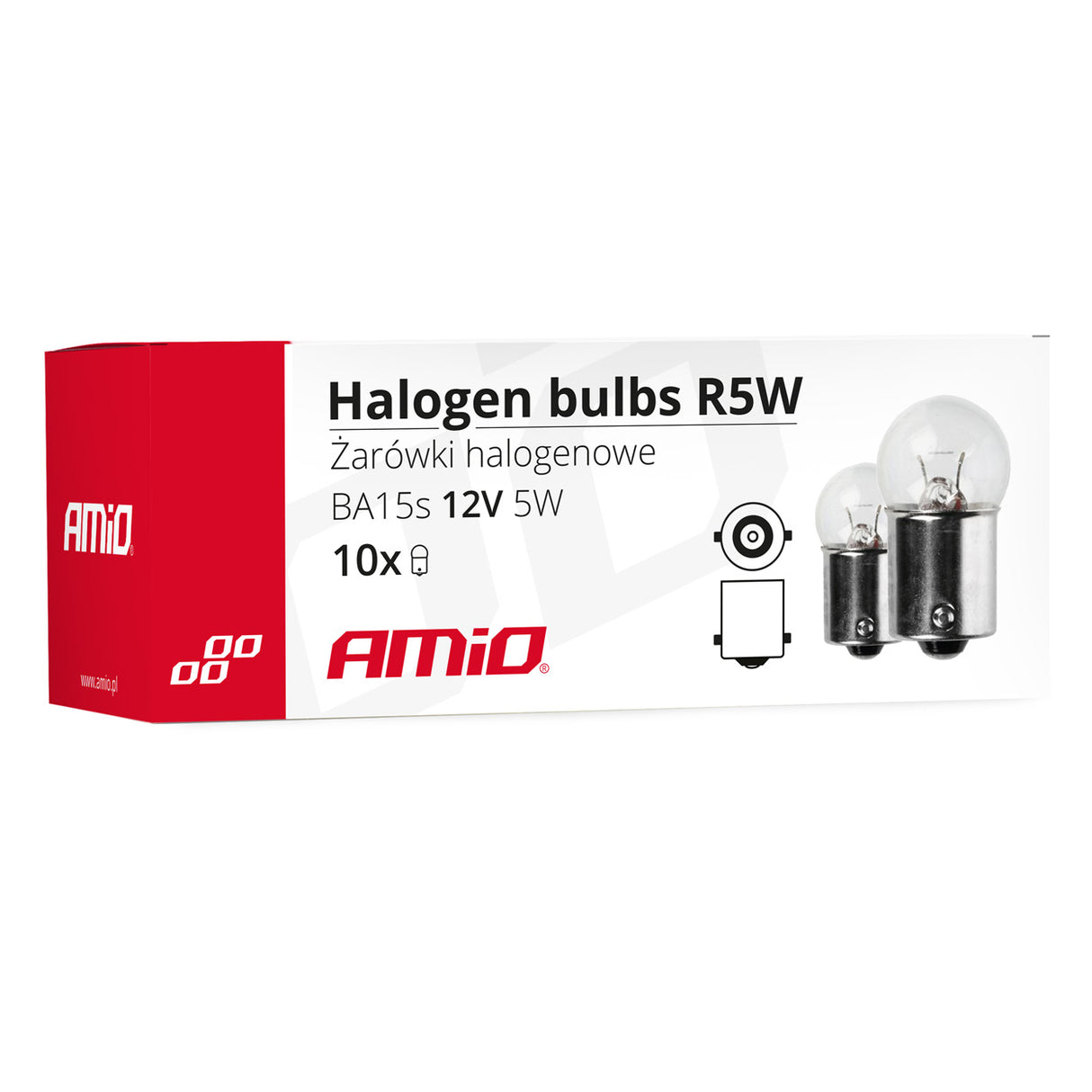 LLAMPA AMiO R5W 12V AM-01485 10 COPE