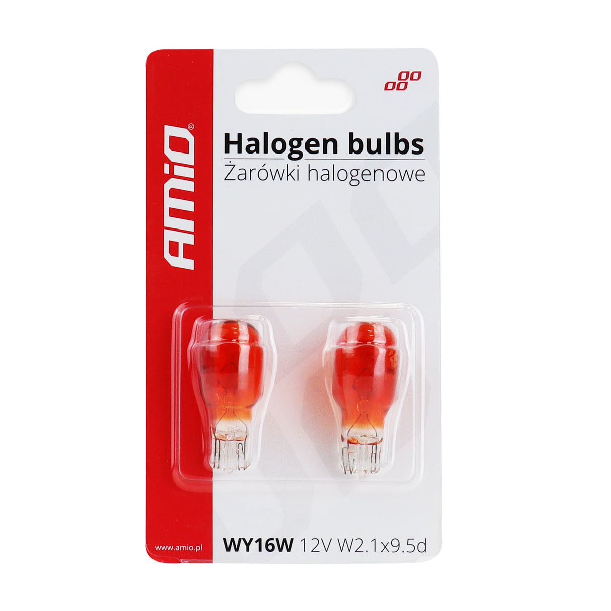 LLAMPA AMiO WY16W 12V AMBER AM-02550 2 COPE