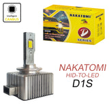 LLAMPA HID-TO-LED NAKATOMI D1S 12V INTELLIGENT CANBUS AV-K-6.1.244 SET