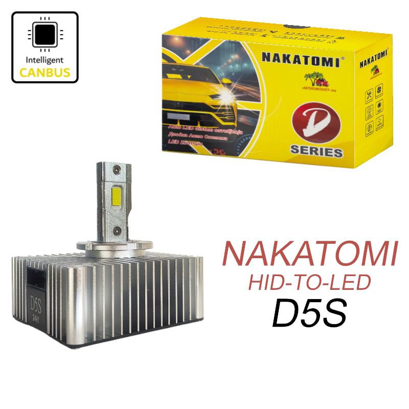 LLAMPA HID-TO-LED NAKATOMI D5S 12V INTELLIGENT CANBUS AV-K-6.1.248 SET
