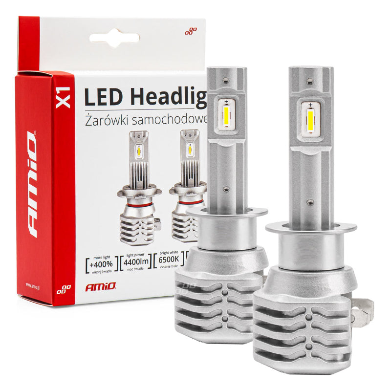 LLAMPA LED AMiO H1 X1-Series AM-02963 +400% 10-16V 40W 6500K SET