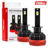LLAMPA LED AMiO H1 X3-Series AM-02977 +400% 10-16V 90W 6500K CANBUS SET