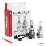 LLAMPA LED AMiO H7 X1-Series AM-02966 +400% 10-16V 40W 6500K SET