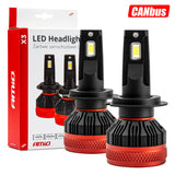 LLAMPA LED AMiO H7 X3-Series AM-02980 +400% 10-16V 90W 6500K CANBUS SET