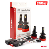 LLAMPA LED AMiO H7 X3-Series AM-02980 +400% 10-16V 90W 6500K CANBUS SET