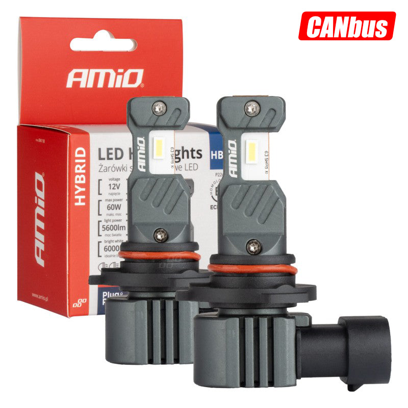 LLAMPA LED AMiO HYBRID-Series HB4 AM-04118 CANBUS 12V 60W 5600LM 6000K SET