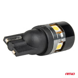 LLAMPA LED CANBUS AMiO AM-04239 5xSMD-3030 W5W 12-24V TE BARDHA 2 COPE