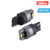 LLAMPA LED CANBUS CM-58335 6x3020 SMD LED WY21W 12V/24V NON-POLAR ORANGE 2 COPE