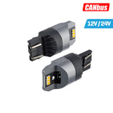 LLAMPA LED CANBUS CM-58337 6x3020 SMD LED WY21/5W 12V/24V NON-POLAR ORANGE