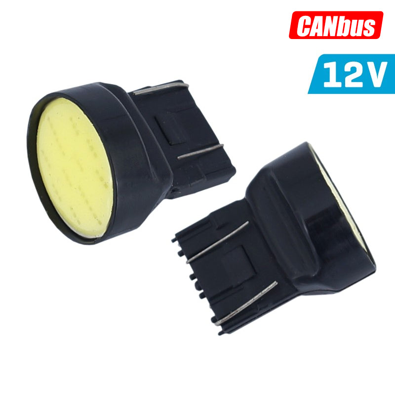 LLAMPA LED CANBUS CM-58956 1xCOB LED W21/5W 12V WHITE 2 COPE