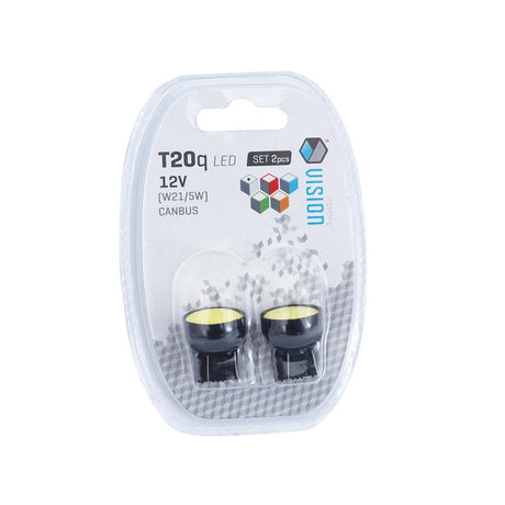 LLAMPA LED CANBUS CM-58956 1xCOB LED W21/5W 12V WHITE 2 COPE