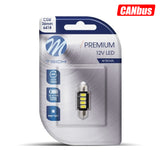 LLAMPA LED CANBUS M-Tech MT-LB334W C5W 36 mm 12V 4xSMD5730-LED White B1