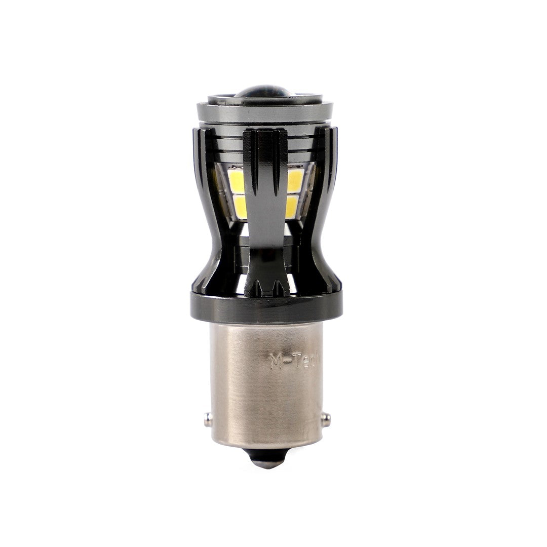 LLAMPA LED CANBUS M-Tech MT-LB820W P21W 12V-24V 14xSMD2835-LED TE BARDHA B1