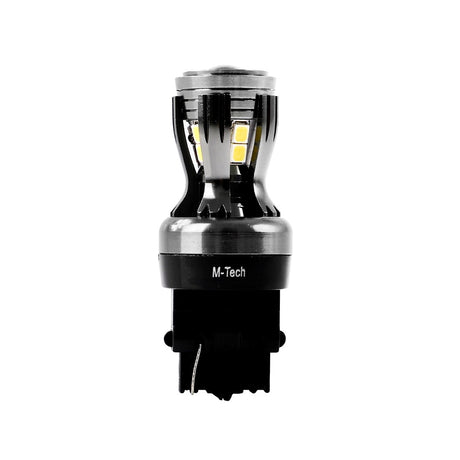LLAMPA LED CANBUS M-Tech MT-LB824W P27W 12V-24V 14xSMD2835-LED TE BARDHA B1