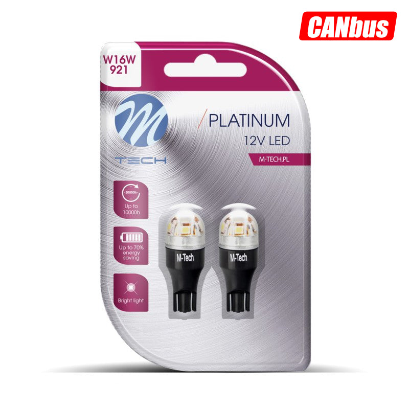 LLAMPA LED CANBUS M-Tech MT-LB834W W16W 12V-24V 5xSMD2835-LED White B2