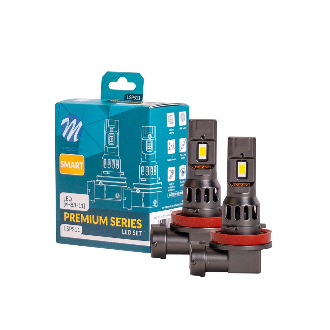 LLAMPA LED M-TECH PREMIUM SMART H11 12V max 70W MT-LSPS11 SET
