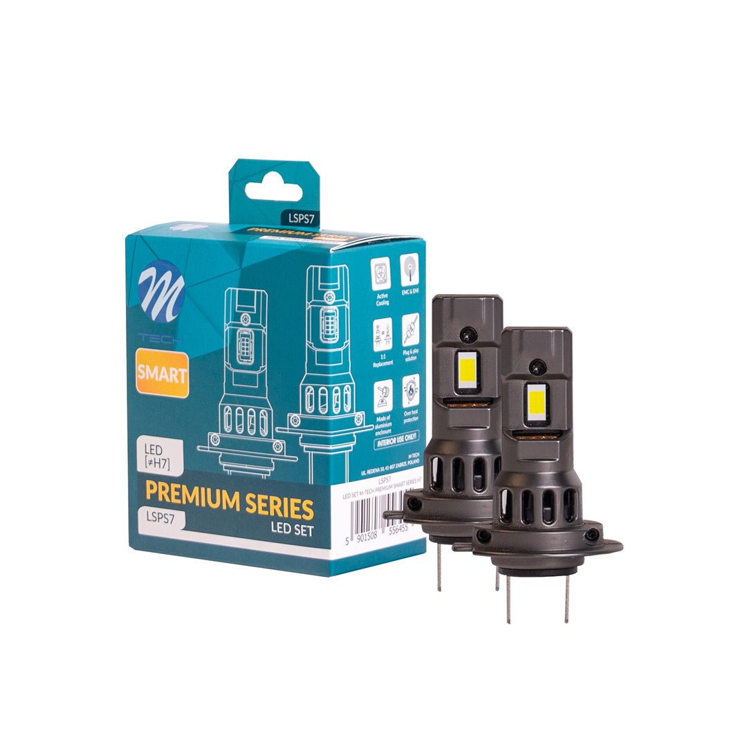 LLAMPA LED M-TECH PREMIUM SMART H7 12V max 70W MT-LSPS7 SET