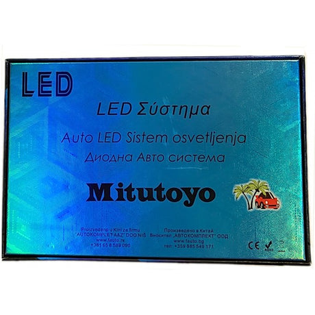 LLAMPA LED MITUTOYO (K9) H7 AV-K-6.1.16 12V/24V 36W 3800LM 6500K SET