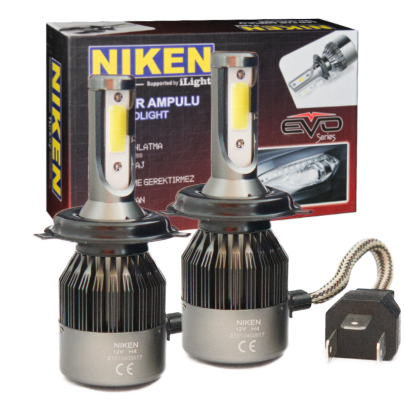 LLAMPA LED NIKEN H4 12V 30 W 4000 LM SET
