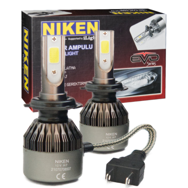 LLAMPA LED NIKEN H7 12 V 30 W 4000 LM SET