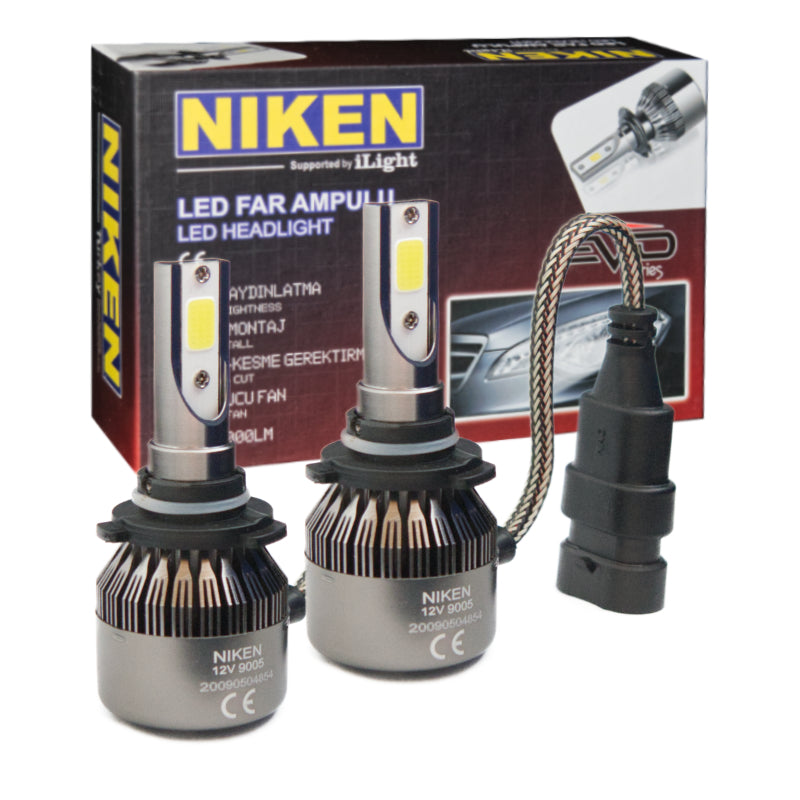 LLAMPA LED NIKEN HB3 (9005) 12 V 30 W 4000 LM SET
