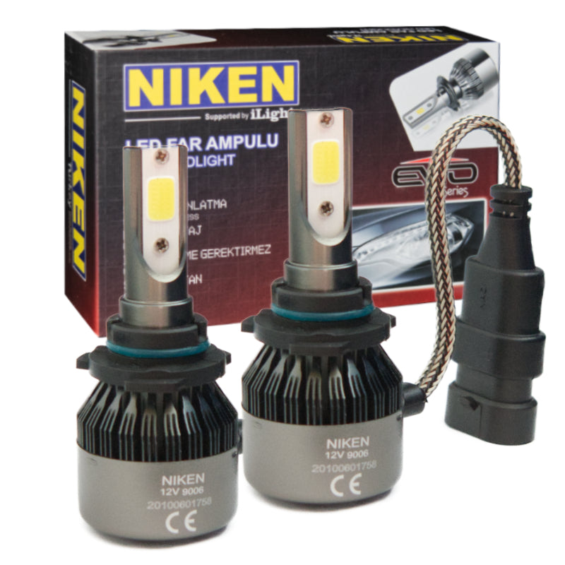 LLAMPA LED NIKEN HB4 (9006) 12 V 30 W 4000 LM SET