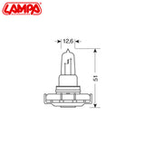 LLAMPA LMP-57997 PSX24W 12 V 24 W 3200K (CLEAR) B1