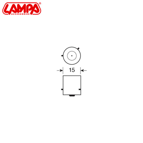 LLAMPA LMP-58066 PY21W 12 V (AMBER) 10 COPE
