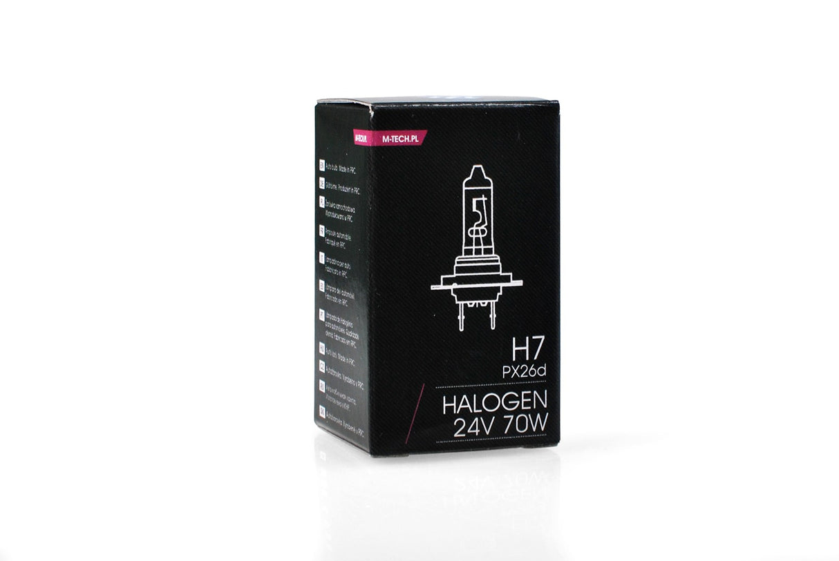 LLAMPA M-Tech H7 24V 70W CLEAR MT-Z907-C1