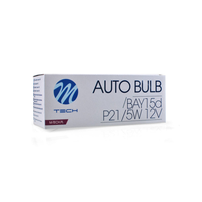 LLAMPA M-Tech P21/5W 12V BAY15d CLEAR MT-Z15-C1