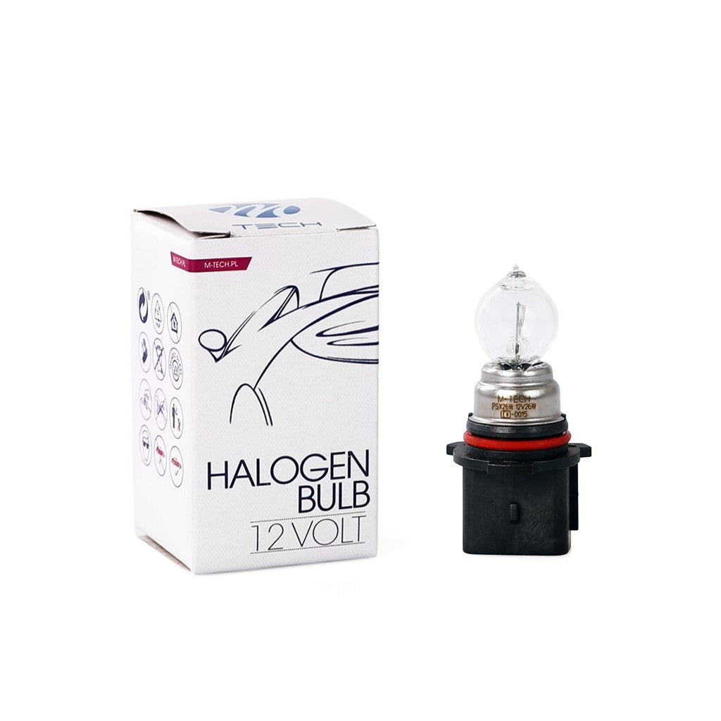 LLAMPA M-Tech PSX26W 12V 26W PG18.5d-3 CLEAR MT-Z124-C1