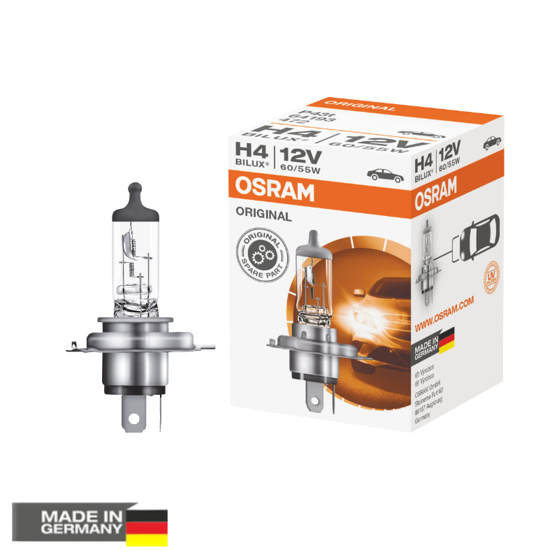 LLAMPA OSRAM H4 12V 60/55W P43t CLEAR MT-O4-C1 (Made in Germany)