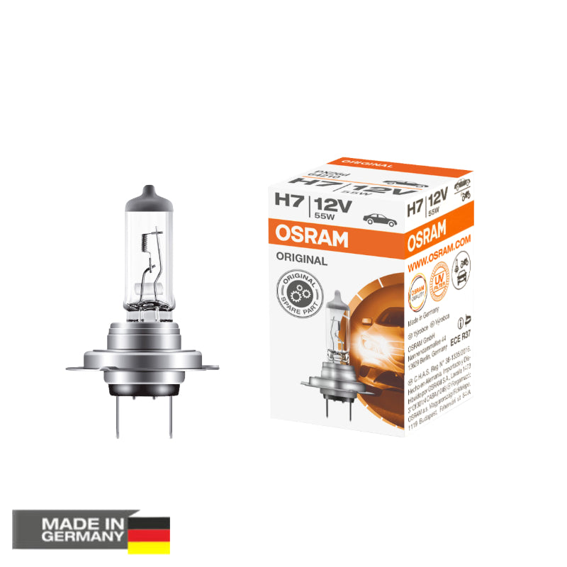 LLAMPA OSRAM H7 12V 55W PX26d CLEAR MT-O7-C1 (Made in Germany)