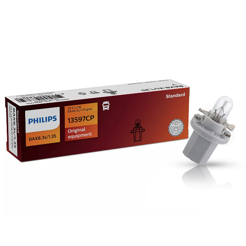LLAMPA PHILIPS BAX 8.3S/1.35 GRI 24 V 1.2 W C1-13597 1 COPE