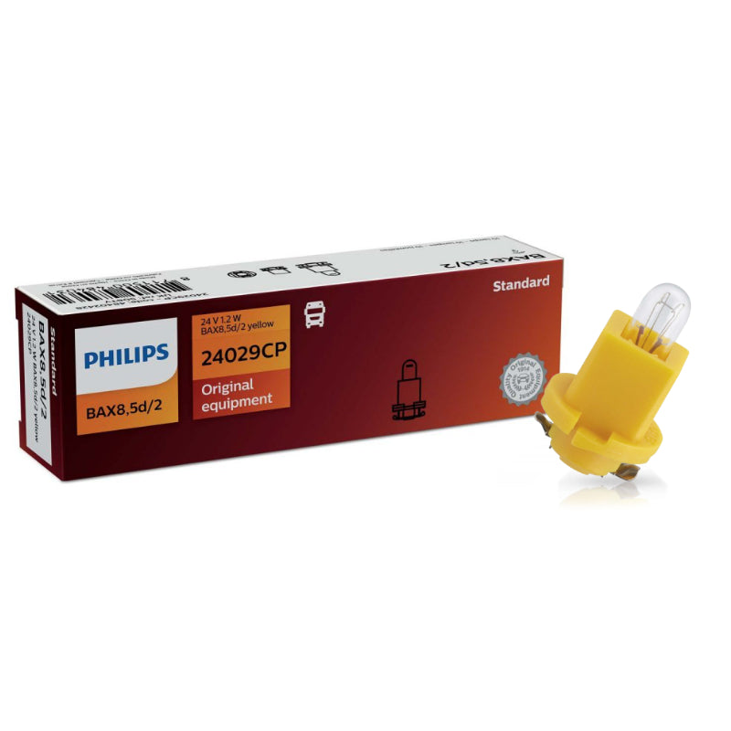 LLAMPA PHILIPS BAX 8.5D/2 E VERDHE 24 V 1.2 W C1-24029 1 COPE