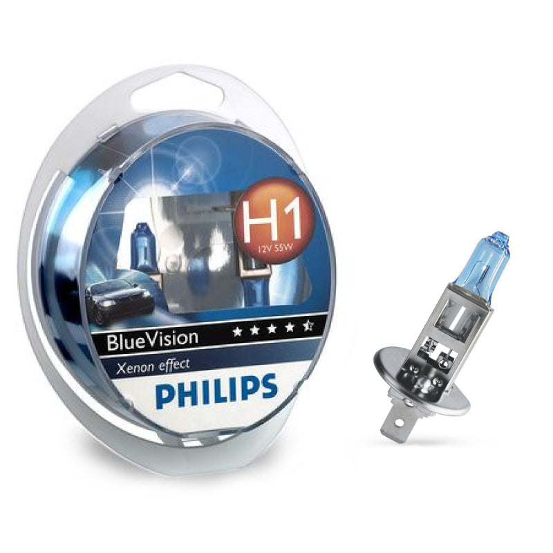 LLAMPA PHILIPS BLUE VISION H1 12 V 55 W SM- 12258 BV