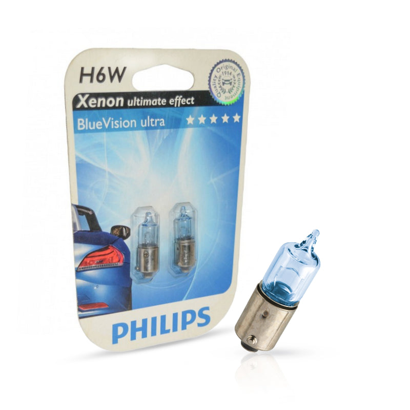 LLAMPA PHILIPS BLUE VISION ULTRA H6W 12 V 6 W B2-12036 BVU 2 COPE