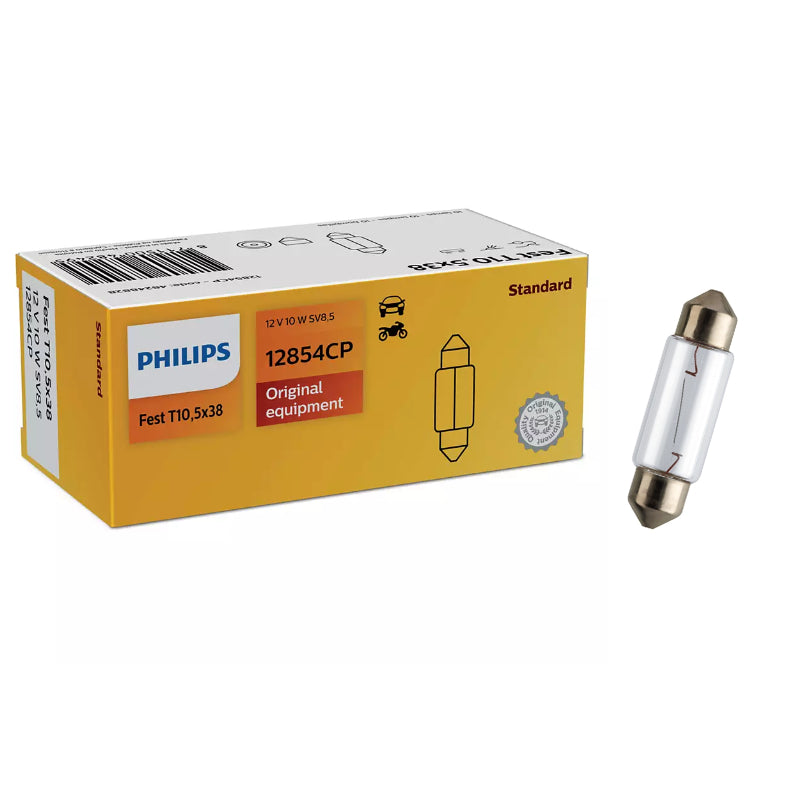 LLAMPA PHILIPS C10W 10.5X38 12 V C1-12854 1 COPE