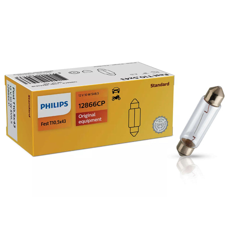 LLAMPA PHILIPS C10W 10.5X43 12 V C1-12866 1 COPE