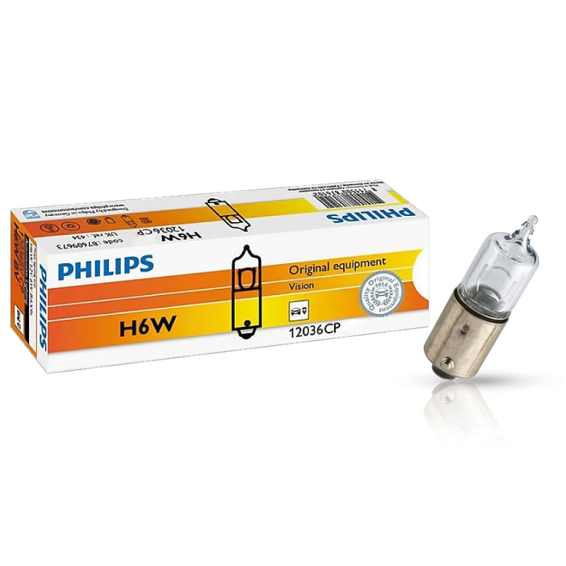 LLAMPA PHILIPS H6W 12 V 6 W C1-12036 1 COPE