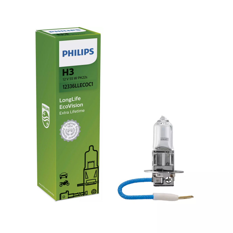 LLAMPA PHILIPS LONGLIFE ECOVISION H3 12 V 55 W C1-12336 LLECO 1 COPE