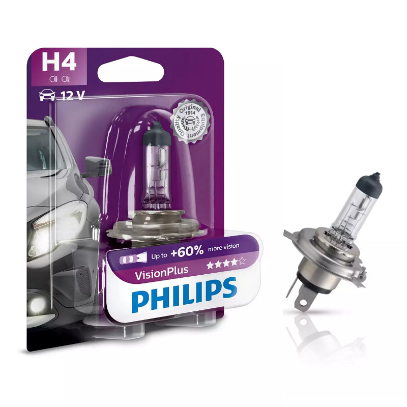 LLAMPA PHILIPS VISIONPLUS H4 12 V 60/55 W B1-12342 VP 1 COPE