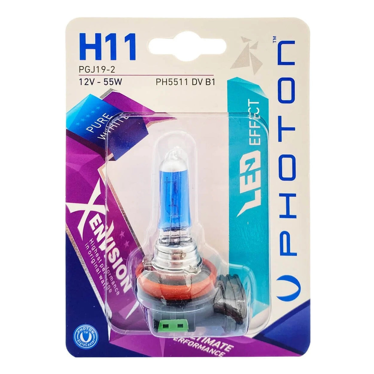 LLAMPA PHOTON H11 XEN-VISION 12V 55W PH-DV-5511-B1